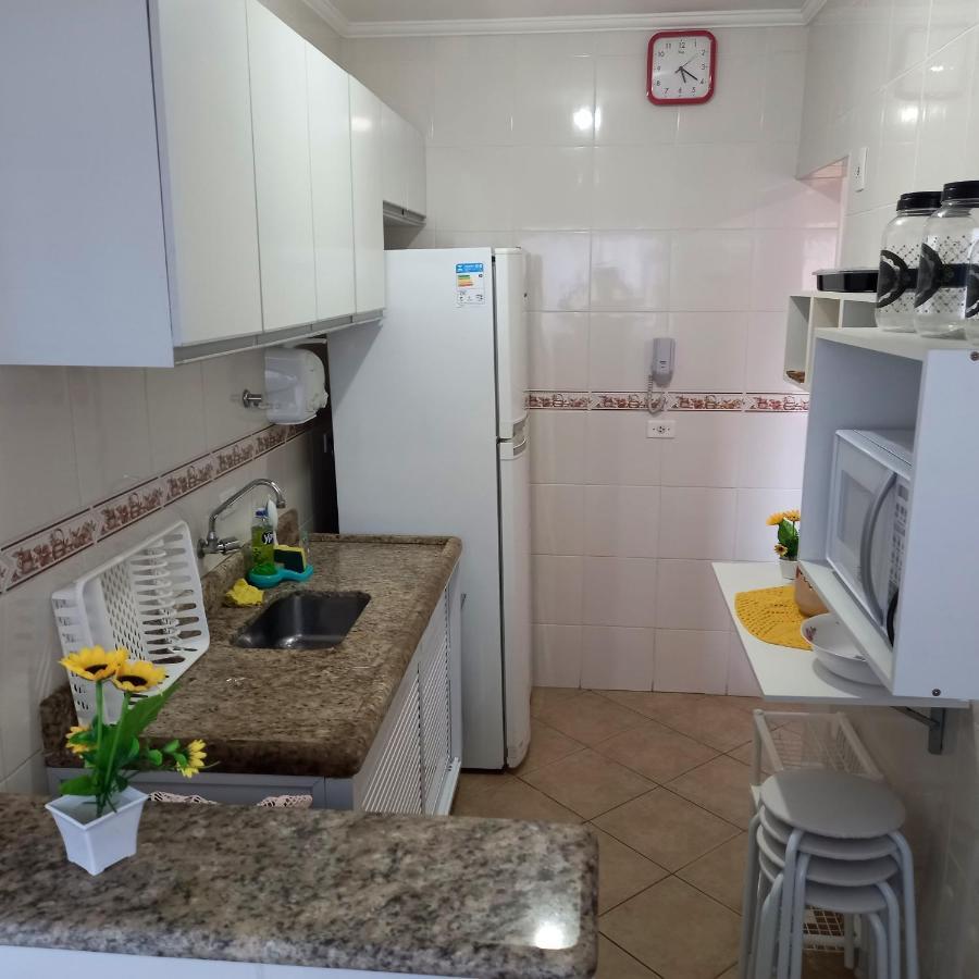 Otimo Apartamento Condominio Frente A Praia Mongaguá Exteriör bild