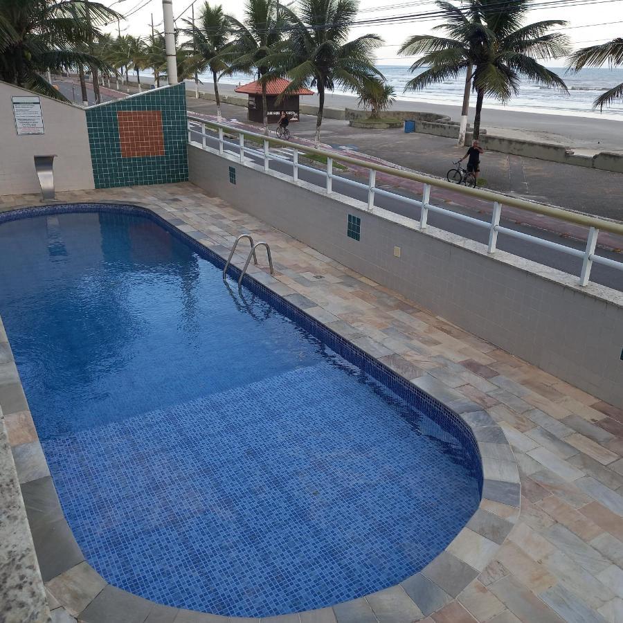Otimo Apartamento Condominio Frente A Praia Mongaguá Exteriör bild